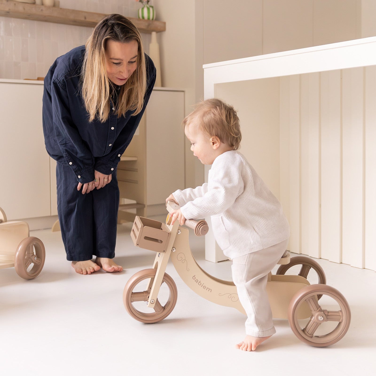 Babiem® 2-i-1 Balanscykel James | Justerbar från 3 till 2 hjul